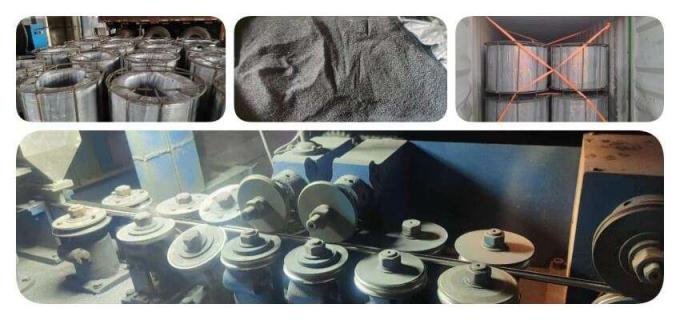 Mixing Metal Calcium Cored Wire Alloy Casi Cored Wire 1.3cm 2