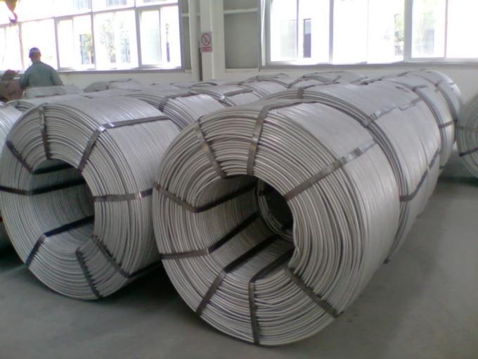 Pure Solid Cored Wire Alloy Calcium Cored Wire Diameter 13mm 5